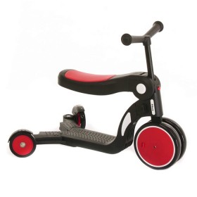 Самокат-беговел-велосипед, трансформер 3в1 Tilly GS - 0057, червоний