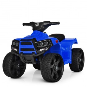 Электромобиль детский Квадроцикл BAMBI M3893 EL, с фарами, синий