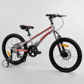 Велосипед спортивный детский CORSO Speedline MG-14977, 20 дюймов, магниевая рама 11 дюймов, Красный
