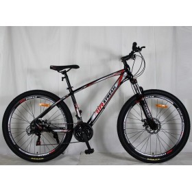 Спортивний велосипед CORSO AirStream, алюмінієва рама 17", перемикач Shimano, 21 швидкість, 27516, колеса 27,5 дюймів, червоний