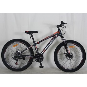 Спортивний велосипед CORSO DIABLO, сталева рама 13", перемикач SunRun, DL - 26913, колеса 26 дюймів, збірка 75%, червоний