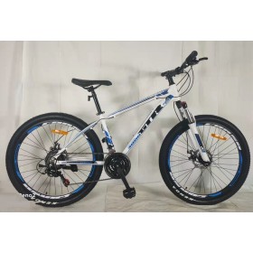 Спортивний велосипед CORSO GTR-3000, алюмінієва рама 13", перемикач Shimano, GTR-26082, колеса 26 дюймів, збірка 75%, білий