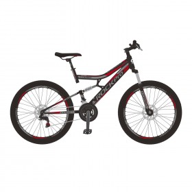 Спортивний велосипед CORSO RockPro, сталева рама 19", перемикач SunRun, RC-26119, колеса 26 дюймів, збірка 75%, червоний