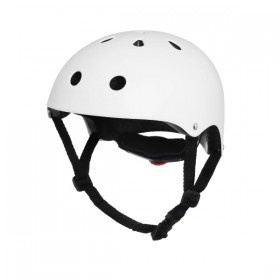 Детский защитный шлем Kinderkraft Safety, с наклейками, белый 