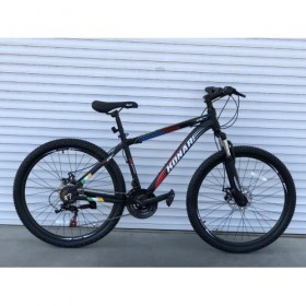 Спортивний велосипед KONAR, алюмінієва рама 17", перемикач Shimano, колеса 26 дюймів, 02, червоний
