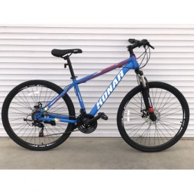Спортивний велосипед KONAR, сталева рама 17", перемикач Shimano, колеса 27,5 дюймів, 042, синій