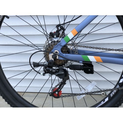 Спортивний велосипед KONAR, алюмінієва рама 17", перемикач Shimano, колеса 27,5 дюймів, 09, синій