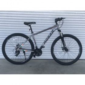 Спортивний велосипед KONAR, алюмінієва рама 19", перемикач Shimano, колеса 29 дюймів, 080, сірий