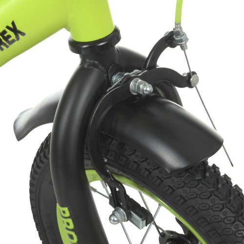 Велосипед двоколісний Profi Dino, SKD75 12 дюймів, з дзвіночком, ліхтариком, Y1271, зелений