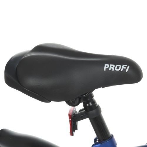 Велосипед двоколісний Profi Dino, SKD75 14 дюймів, з дзвіночком, ліхтариком, Y1472, синій
