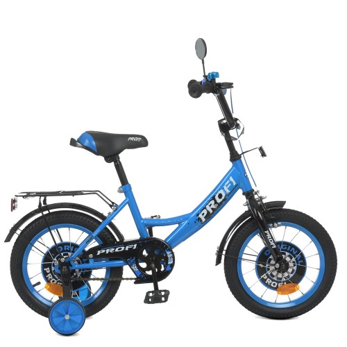 Велосипед двоколісний Profi Original boy 12" SKD45, з дзвіночком, Y2044, синій