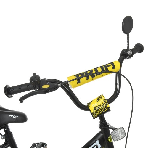 Велосипед двоколісний Profi Original boy 20" Y2043, з ліхтариком, підніжкою, SKD75, жовтий