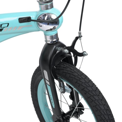 Велосипед LANQ Projective WLN1439D-T-1, 14 дюймів, магнієва рама, блакитний
