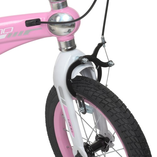 Велосипед LANQ Projective WLN1439D-T-2, 14 дюймів, магнієва рама, рожевий