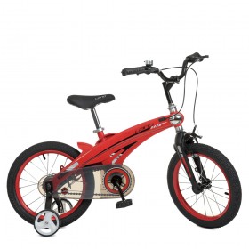 Велосипед LANQ Projective WLN1639D-T-3, 16 дюймів, магнієва рама, червоний