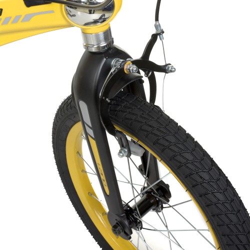Велосипед LANQ Projective WLN1639D-T-4, 16 дюймів, магнієва рама, жовтий