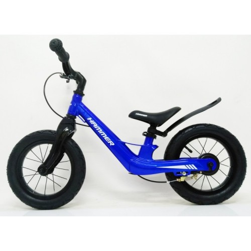 Біговел (велобіг) Hammer 12-49G, магнієва рама, барабанне гальмо, синій
