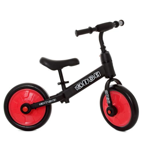 Біговел-велосипед PROFI KIDS М 5452 чорно-червоний