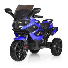 Електромобіль дитячий Мотоцикл Bambi M 3986 EL-4, синій