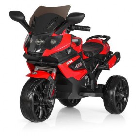 Електромобіль дитячий Мотоцикл Bambi M 3986 EL-3, червоний