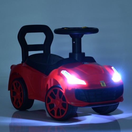 Каталка - толокар Bambi Racer M 4742 зі ​​світло-музичними ефектами, червона
