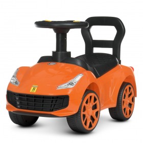 Каталка - толокар Bambi Racer M 4742 со свето-музыкальными эффектами, оранжевая