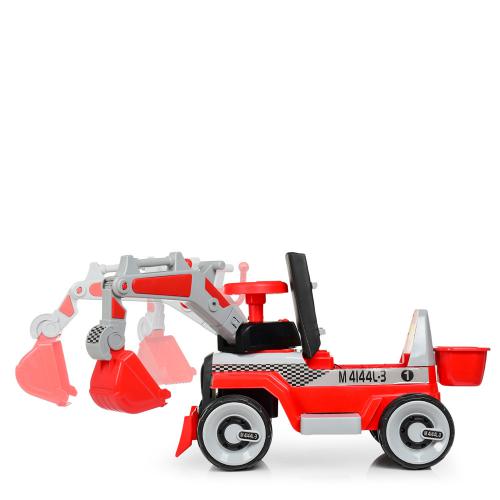 Каталка - трактор Bambi M 4144 L, червона