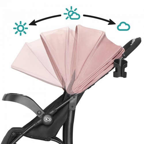 Прогулянкова коляска-книжка Kinderkraft Cruiser рожева