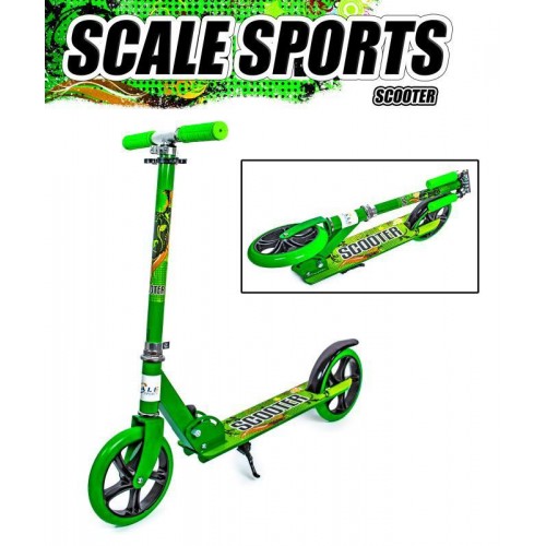 Двоколісний самокат Scale Sports 5460 зелений 