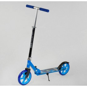 Двоколісний самокат Best Scooter складаний механізм 63629 блакитний