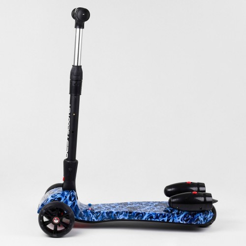 Самокат трехколесный Best Scooter Maxi, музыкальный с дымовым эффектом