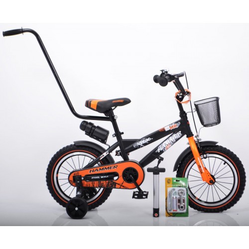 Велосипед двоколісний Sigma HAMMER S 600 14" чорно-помаранчевий