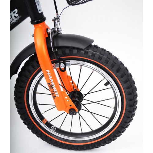 Велосипед двоколісний Sigma HAMMER S 600 16" чорно-помаранчевий