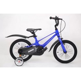 Велосипед LENJOY SHADOW, 14 дюймів, магнієва рама, 2 ручних гальма, синій