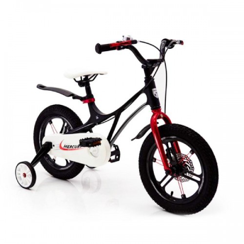 Велосипед LENJOY SHADOW, 14 дюймів, магнієва рама, 2 ручних гальма, чорний