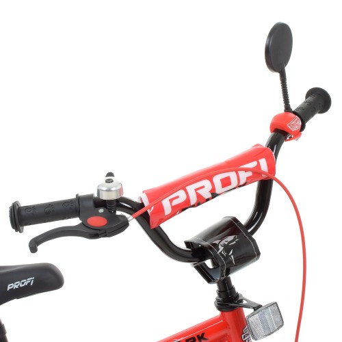 Велосипед двоколісний Profi Shark SKD45 колеса 14", з наклейками, червоний