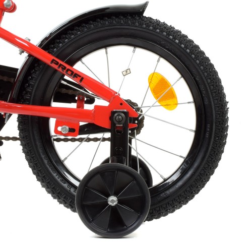 Велосипед двоколісний Profi Shark SKD75 колеса 14", з наклейками, червоний
