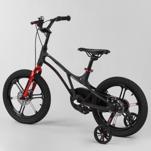 Велосипед двоколісний CORSO LT-55300, магнієва рама 16 ", чорний