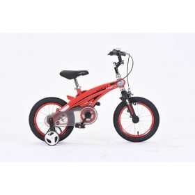 Велосипед LANQ 39T ROYAL VOYAGE, 16 дюймів, магнієва рама, 2 дискових гальма, червоний