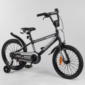 Велосипед двоколісний CORSO Sporting 18 " ST-18207, чорний