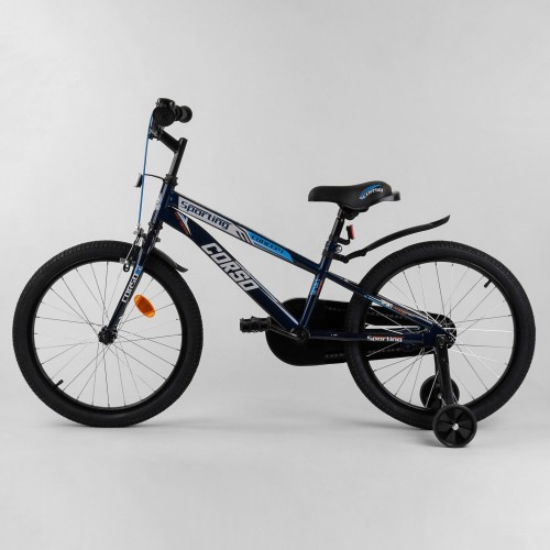 Велосипед двоколісний CORSO Sporting 20 "R-20944, синій