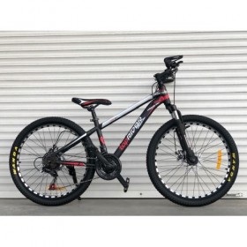 Спортивний велосипед Toprider 611 24 " чорно-червоний