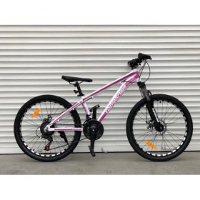 Спортивний велосипед Toprider 680 24 ", рожевий