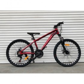 Спортивний велосипед Toprider 680 24 ", червоний