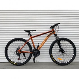 Спортивний велосипед Toprider 680 29 "алюмінієва рама, золотий