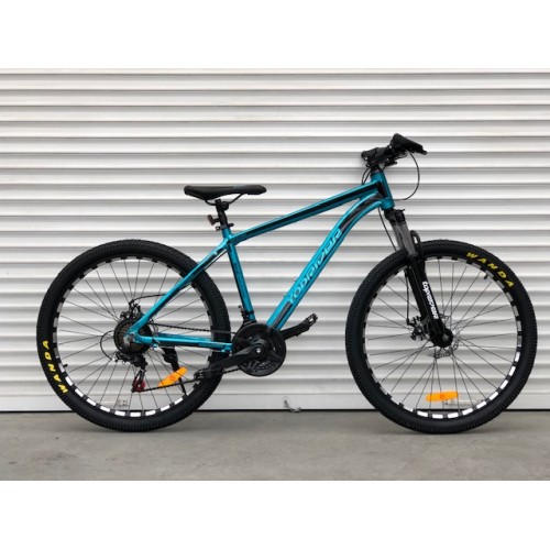 Спортивний велосипед Toprider 680 26" алюмінієва рама, синій