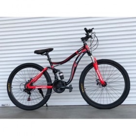 Спортивний велосипед Toprider 910 26 " чорно-червоний