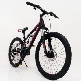 Велосипед Sigma S300 BLAST NEW 24", Черно-красный