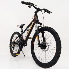 Велосипед Sigma S300 BLAST NEW 24", Черно-оранжевый