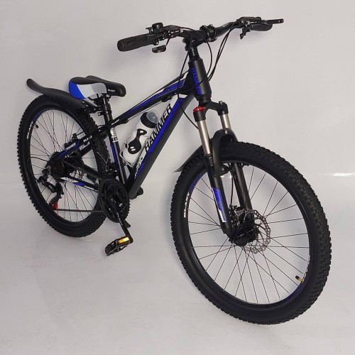 Спортивний велосипед Sigma S 300 BLAST NEW 27.5" рама 18" чорно-синій